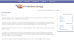 Desktop Screenshot of enterprise-people.com